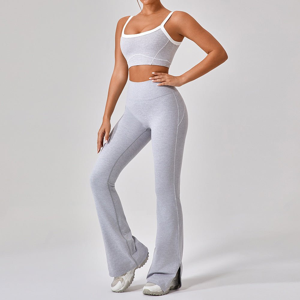 Outdoor Sports Yoga Suits Women's Spaghetti Strap Fitness Set - Rios Future Shop