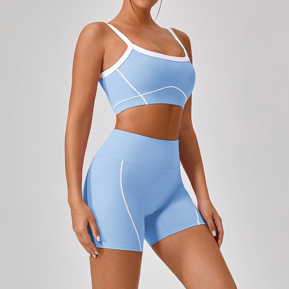 Outdoor Sports Yoga Suits Women's Spaghetti Strap Fitness Set - Rios Future Shop