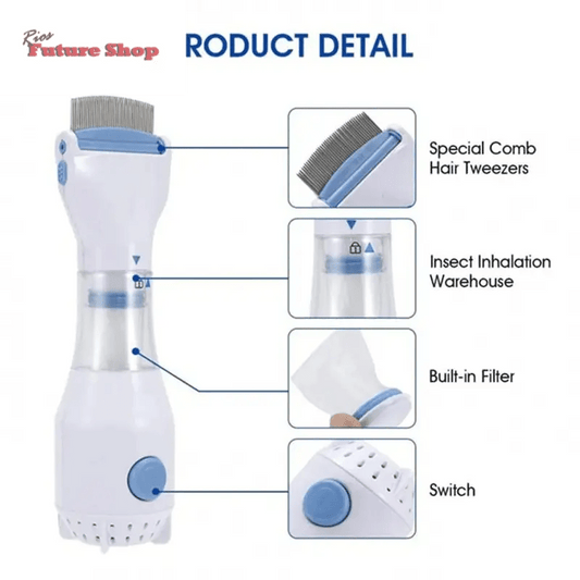 Pente Aspirador eléctrico/Quitapiojos - Rios Future Shop