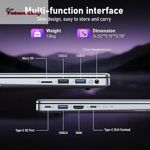 Portable Gaming, 16” Laptop, Win11 Pro Laptop, R7-5825U AZO