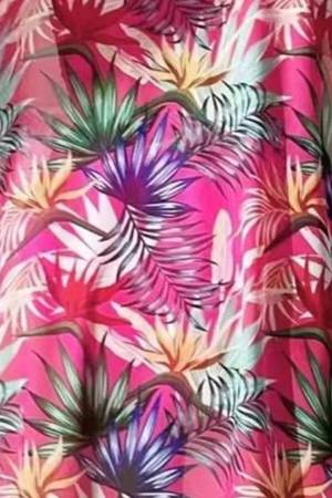 Printed Halter Neck Three - Piece Swim Set - Rios Future Shop