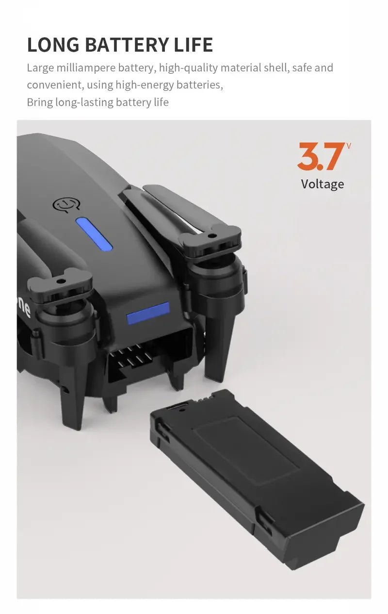 Professional Drone E88 - 4K HD Camera, WiFi FPV &Foldable - Rios Future Shop