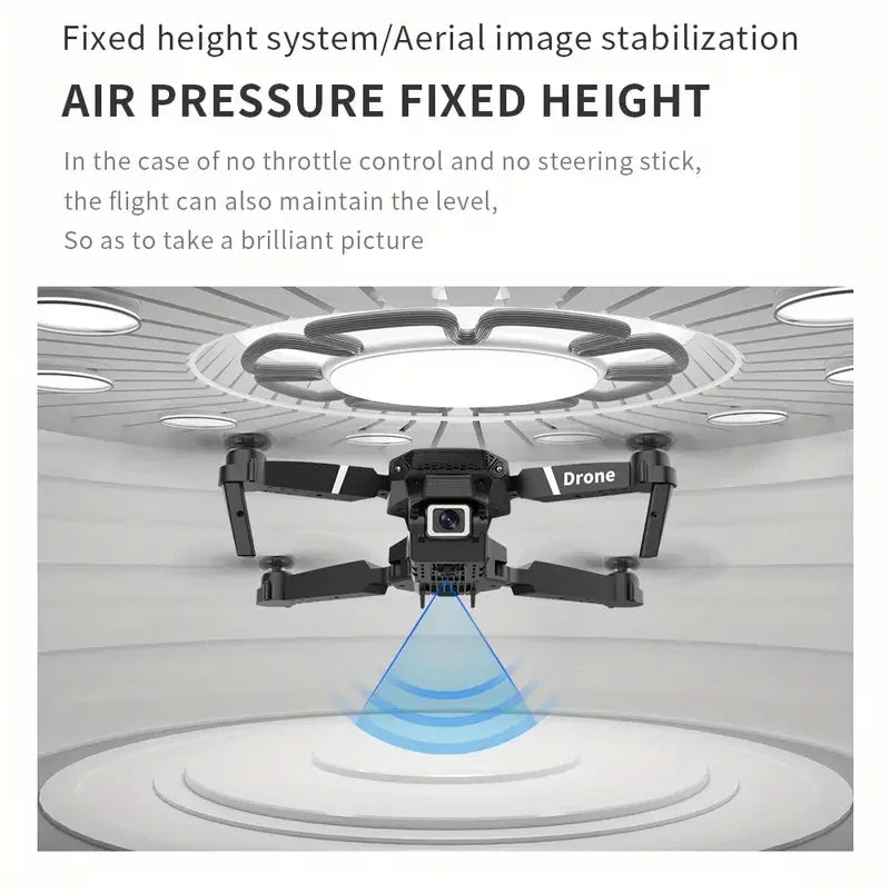 Professional Drone E88 - 4K HD Camera, WiFi FPV &Foldable - Rios Future Shop
