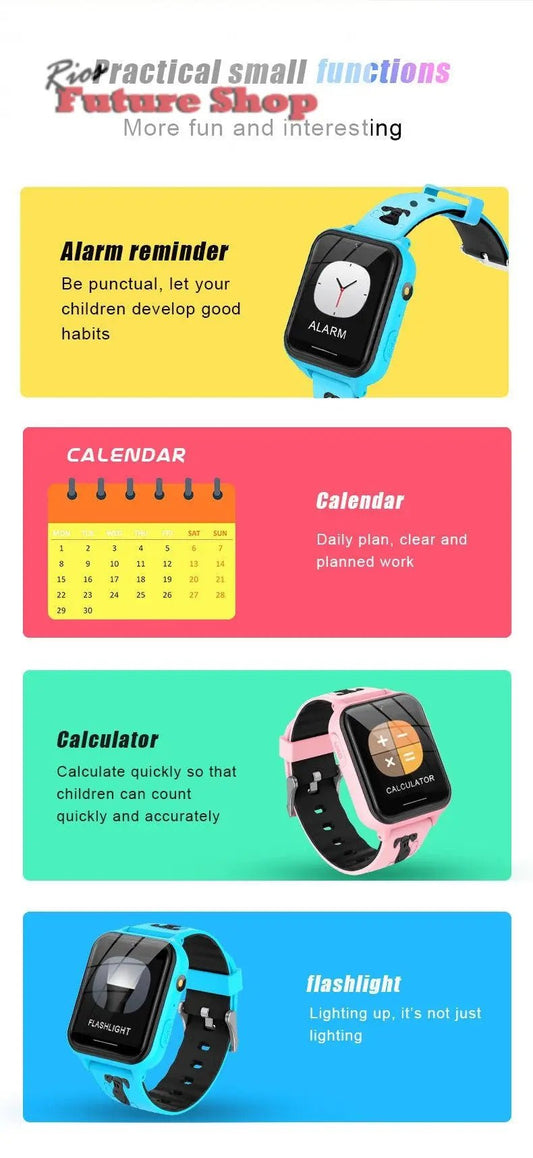 Relogio Inteligente para crianças - Com Gps - Rios Future Shop