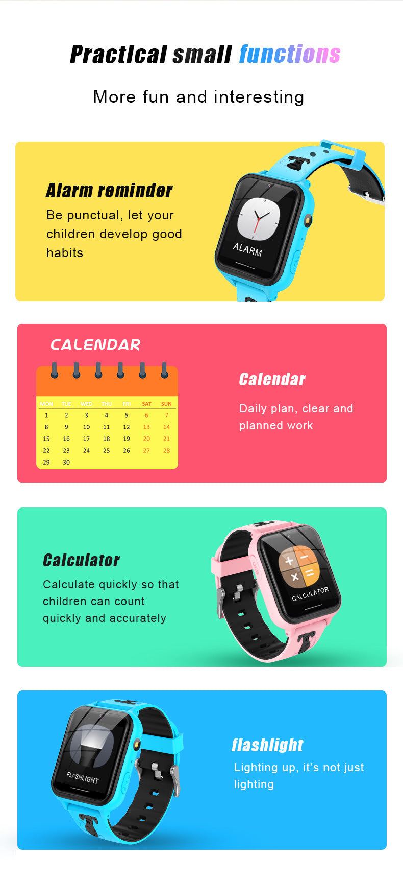 Relogio Inteligente para crianças - Com Gps - Rios Future Shop