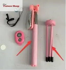 Selfie Stick com tripé e Bluetooth - Rios Future Shop