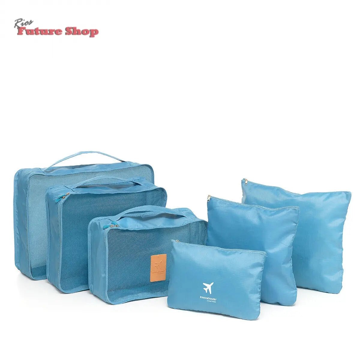 Set de Bolsas Organizadoras para Maletas Luggan InnovaGoods 6 Piezas - Rios Future Shop