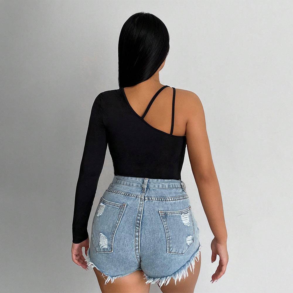 Sexy off - the - shoulder hanging Top - Rios Future Shop