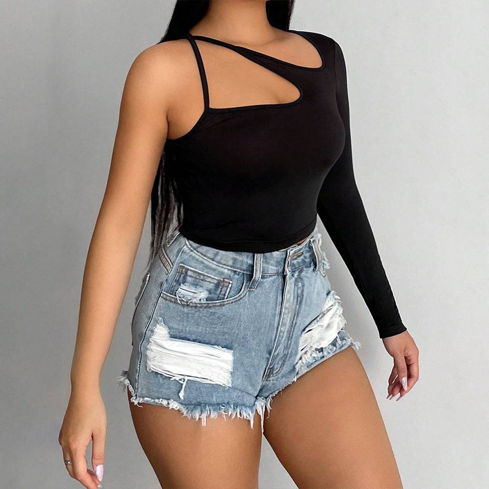 Sexy off - the - shoulder hanging Top - Rios Future Shop