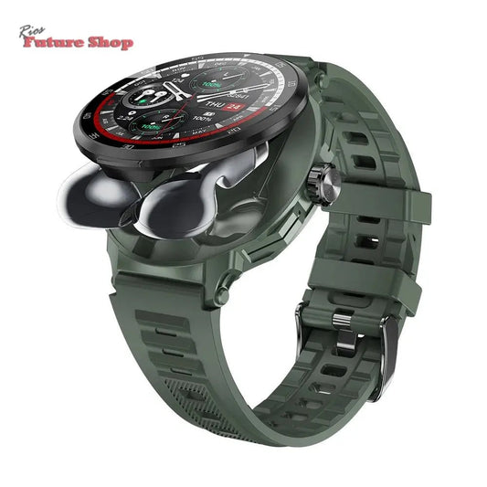 Smart Watch 2 In 1 With Earbuds - Rios Future Shop