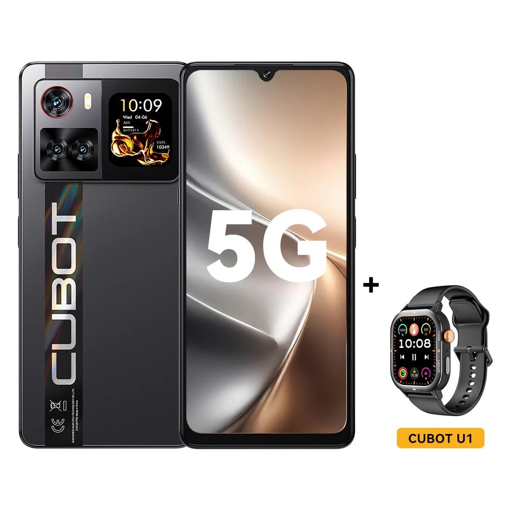Smartphone 5G Cubot X100, Android 15, Dimensity 7025, 6nm, 2.5GHz,6.88-inch Screen,16GB(8+8),256GB, 64MP Camera, 5100mAh Battery DSersALIEXPRESS