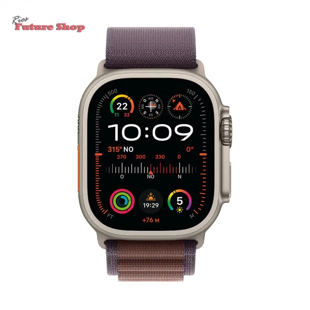 Smartwatch Apple MREW3FD/A Titanium 49 mm-2