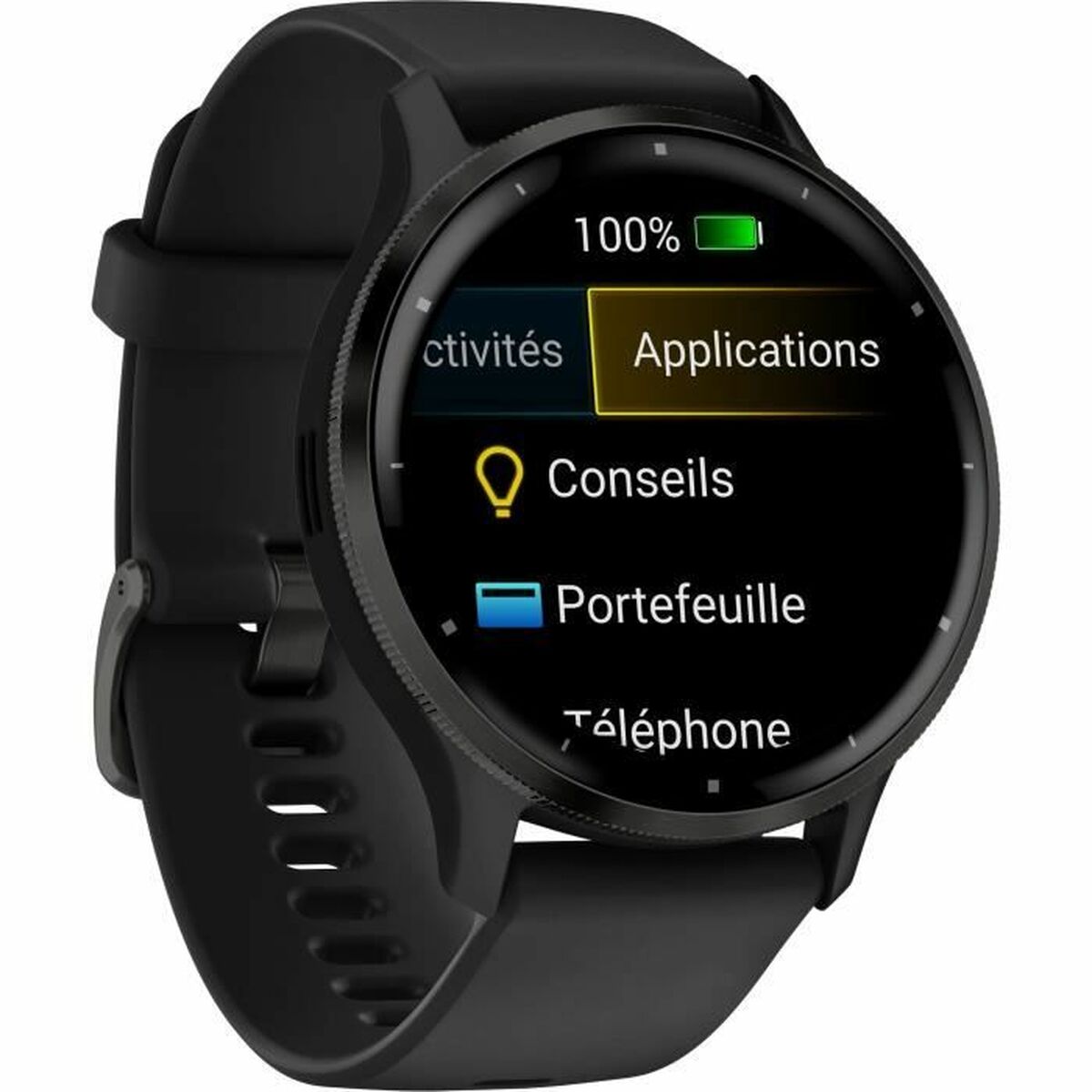 Smartwatch GARMIN Black-6