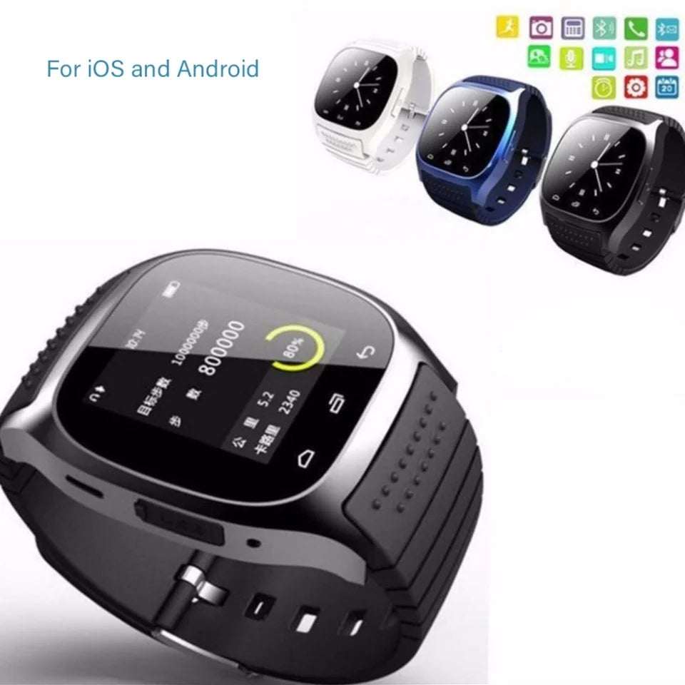Smartwatch m26,prova de agua - Rios Future Shop