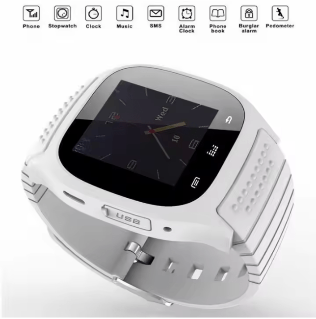 Smartwatch m26,prova de agua - Rios Future Shop