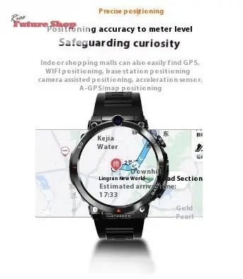 Smartwatch multifuncional com câmeras duplas - Rios Future Shop