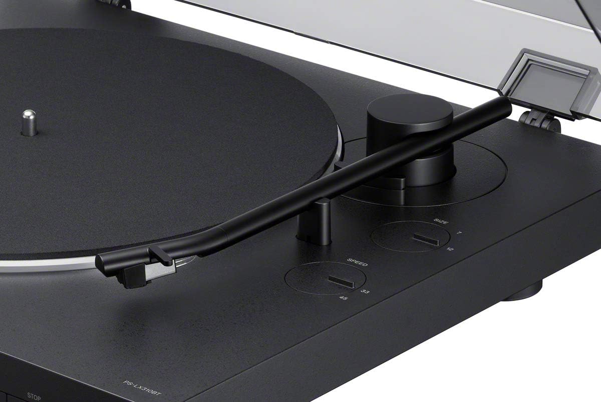 Sony PS-LX310BT Gira-discos (conectividade Bluetooth, suporta saídas de linha e fono) preto