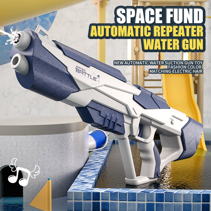 Space Water Gun Electric Automatic Water Absorption Toy - Rios Future Shop