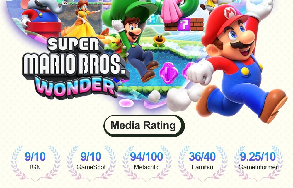 Super Mario Bros. Wonder Nintendo Switch Game - Rios Future Shop
