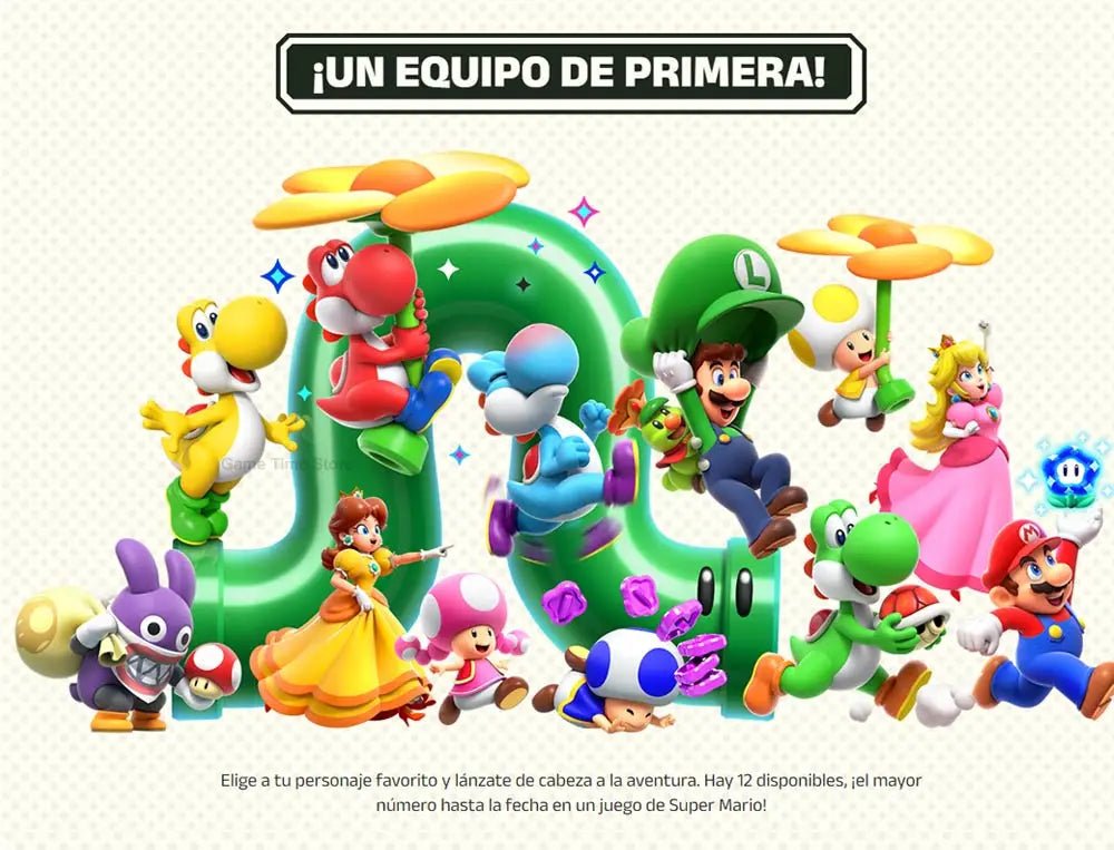 Super Mario Bros. Wonder Nintendo Switch Game - Rios Future Shop