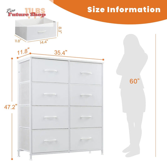 Tall Dressing Table Cloth Storage Tower - Rios Future Shop