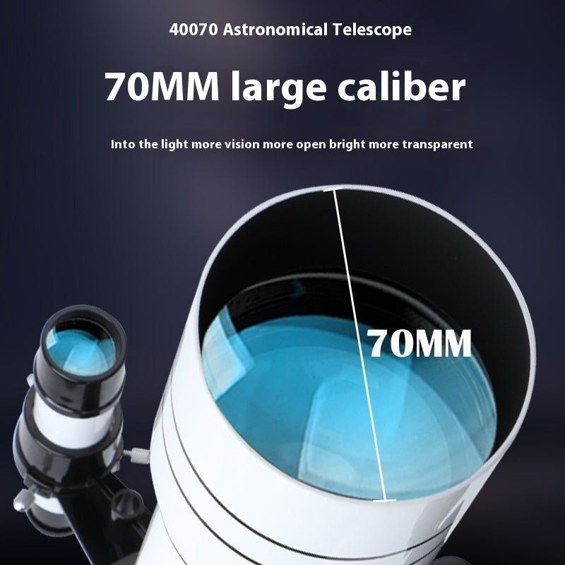 Telescópio astronômico de visão noturna HD cintilante - Rios Future Shop