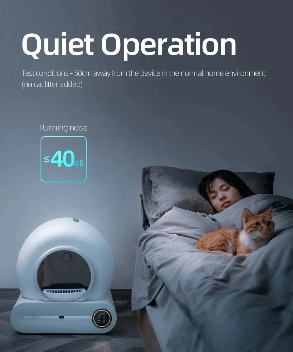 Tonepie 65L Automatic Smart Cat Litter Box Self Cleaning - Rios Future Shop