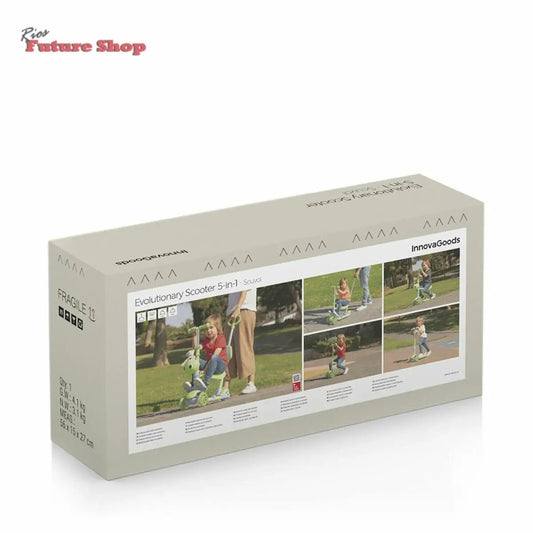 Trotinete para Niños Evolutivo 3 en 1 - Rios Future Shop