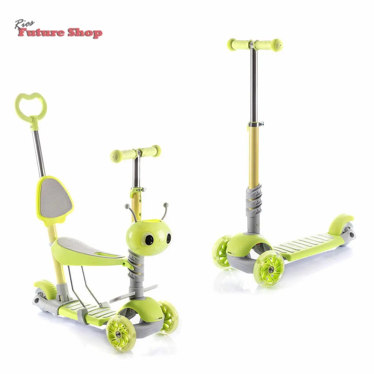 Trotinete para Niños Evolutivo 3 en 1 - Rios Future Shop
