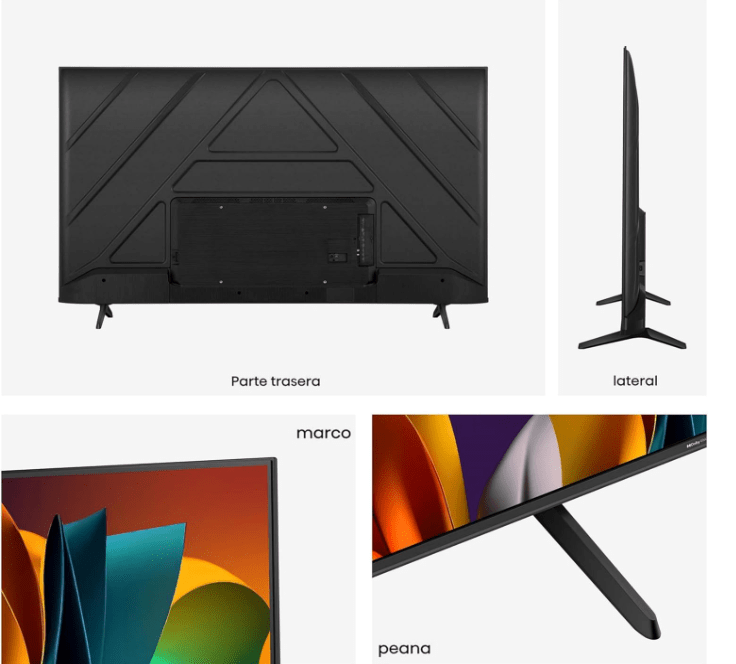 TV Hisense 55A6N - UHD 4K - Rios Future Shop