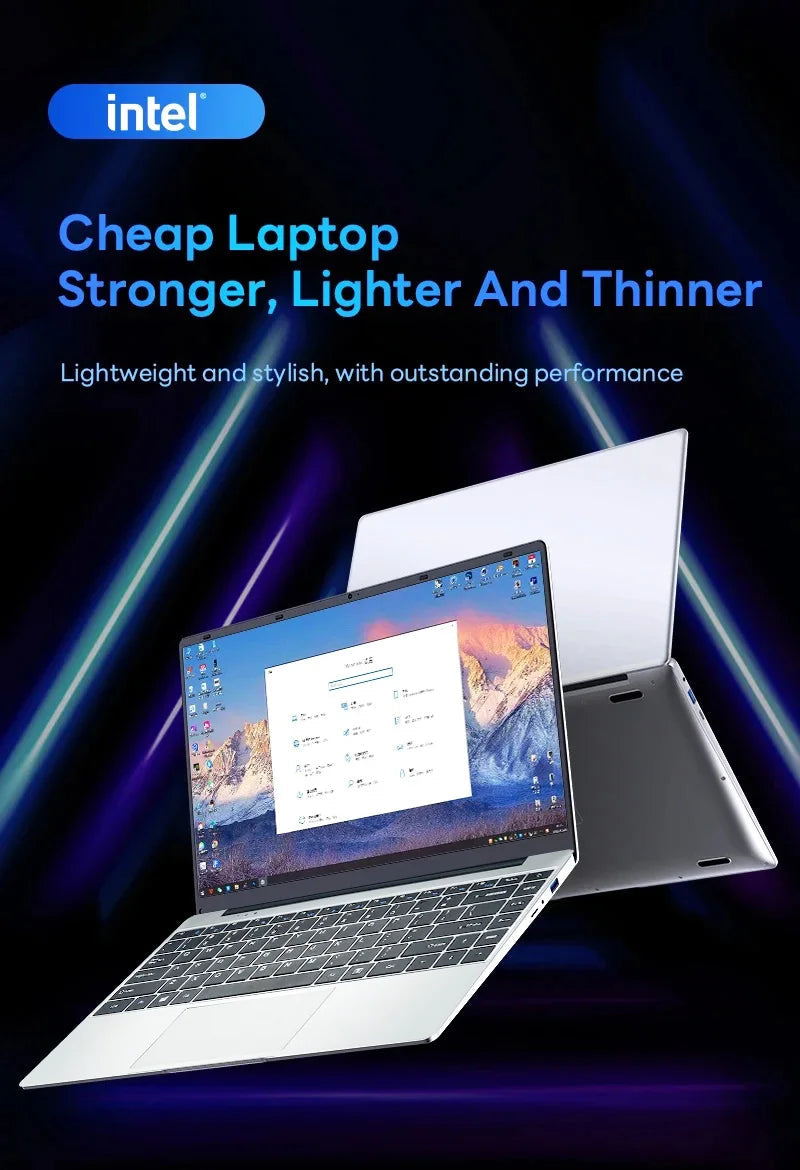 Ultra Slim i7 Laptop Computer PC 14.1" intel Core i7 DSers