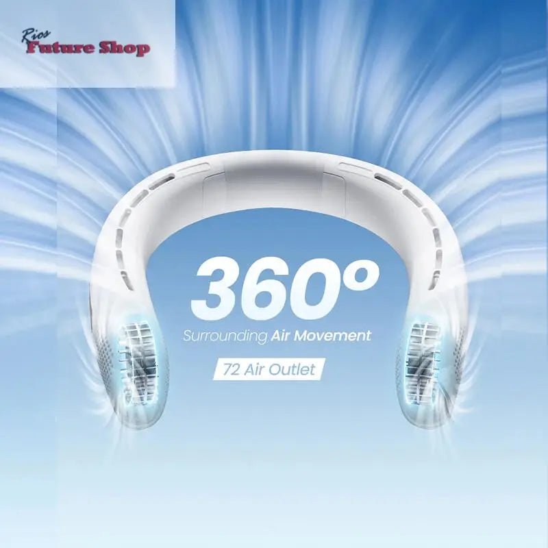 Ventilador Portátil para pescoço - Rios Future Shop