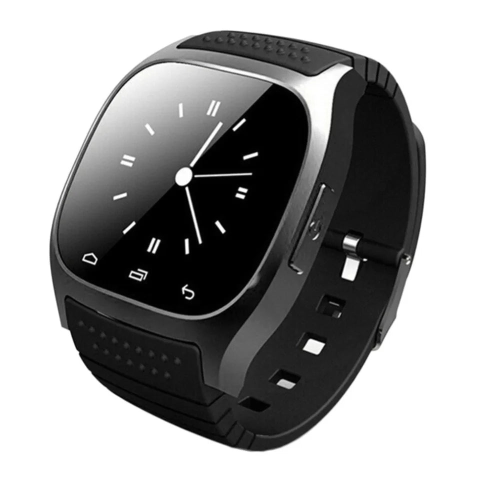 Smartwatch m26 mate, à prova d' água, bt, para smartphones android e ios, via app