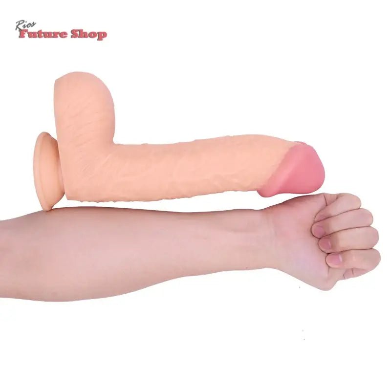 11-inch-domestic-female-super-long-super-large-simulation-penis-383650 - Rios Future Shop