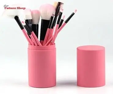 12pcs-makeup-brush-set-blush-eyeshadow-eyelash-highlighter-makeup-brush-9503536 - Rios Future Shop