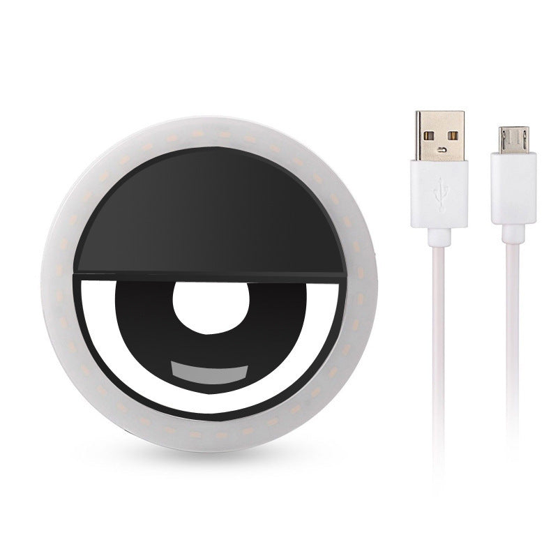 Ring Light Luz para celular, modelo de carregamento USB rk12