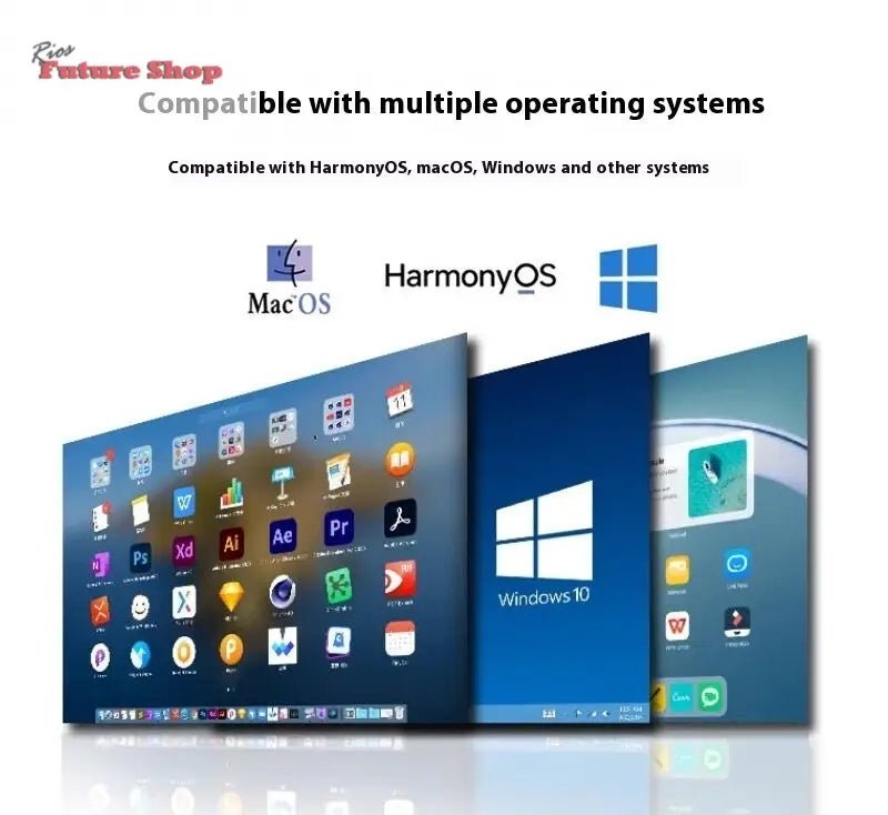 14-inch Dual-screen Portable Monitor Laptop-Dual-screen Portable Screen CJdropshipping