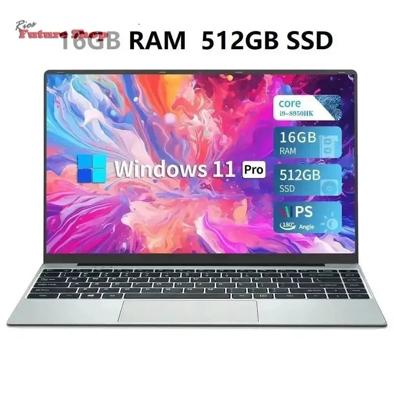 14.1" Intel Core i9 Laptop - User-Friendly Powerhouse - Rios Future Shop