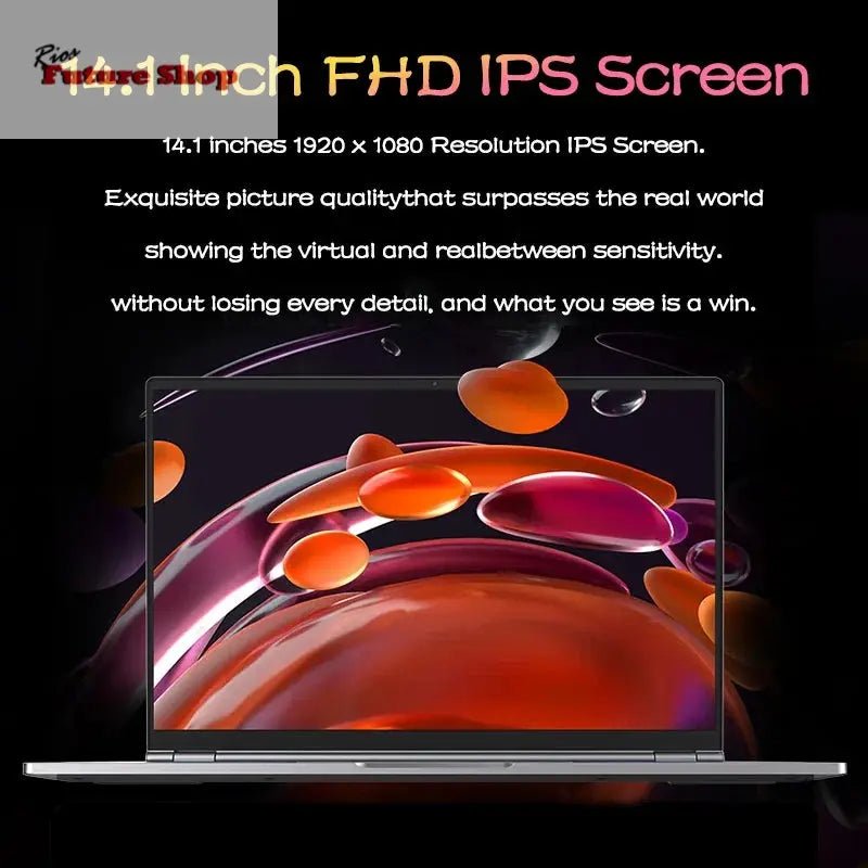 14.1" Laptop Intel N3700 16GB RAM 1TB SSD Win11 DSersUSA