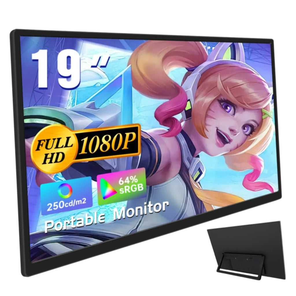 15.6 Inch Portable Monitor - Rios Future ShopMonitor3:-3P1-156;191288010:3327837Black