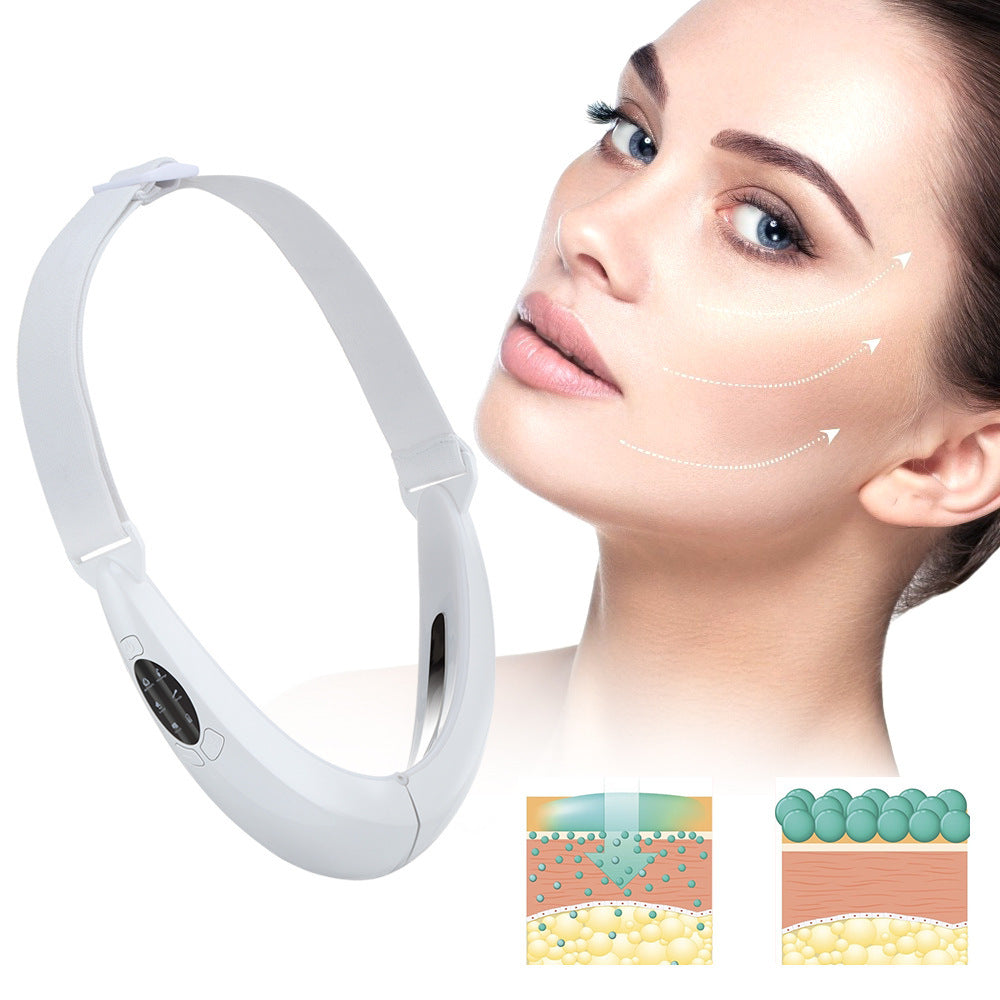 Instrumento multifuncional de beleza facial para lifting e afinamento facial