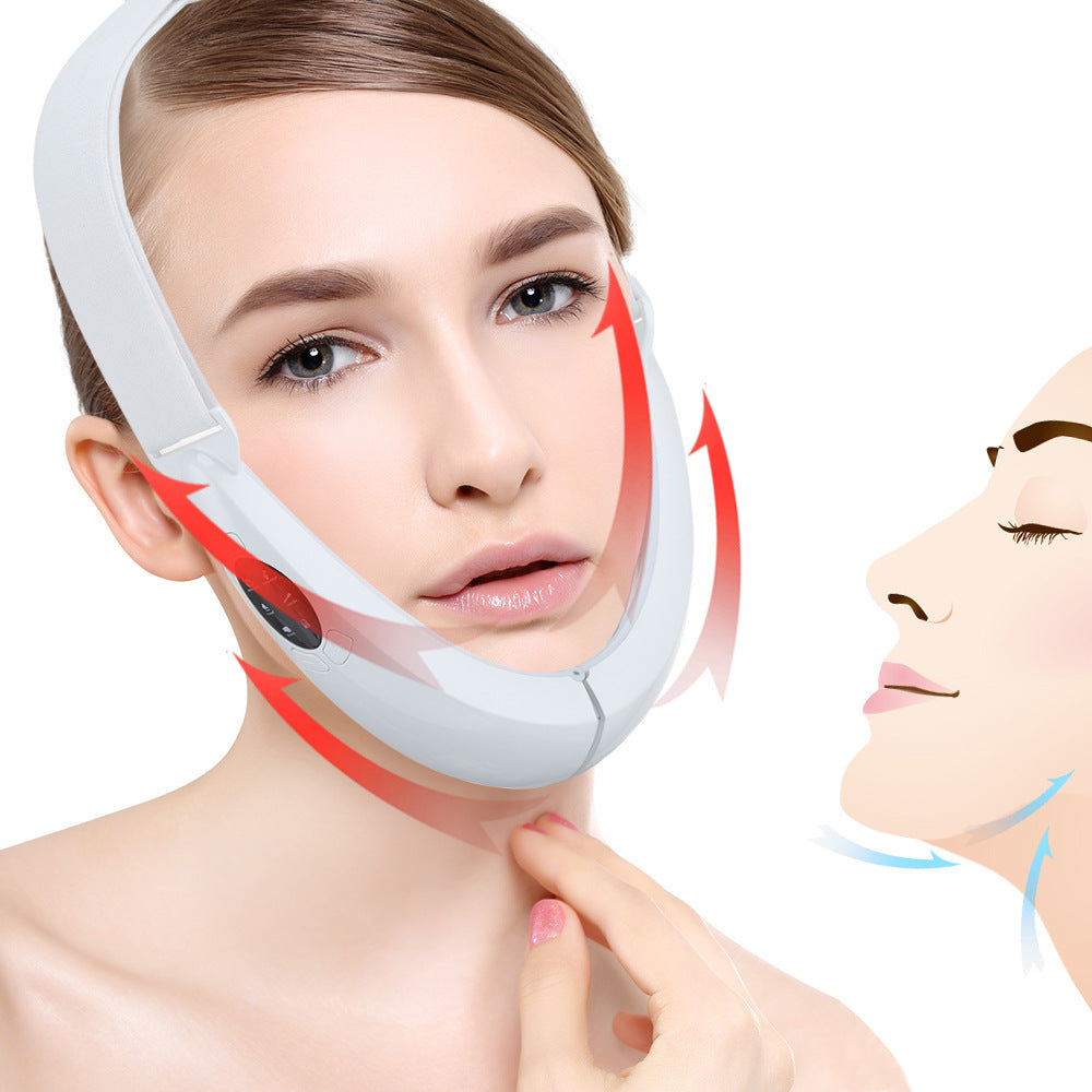 Instrumento multifuncional de beleza facial para lifting e afinamento facial