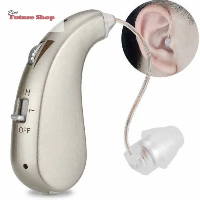 1Pair of Invisible Hearing Aids for Seniors with Sound Amplifier and Assistive Listening Earphones - Rios Future Shop