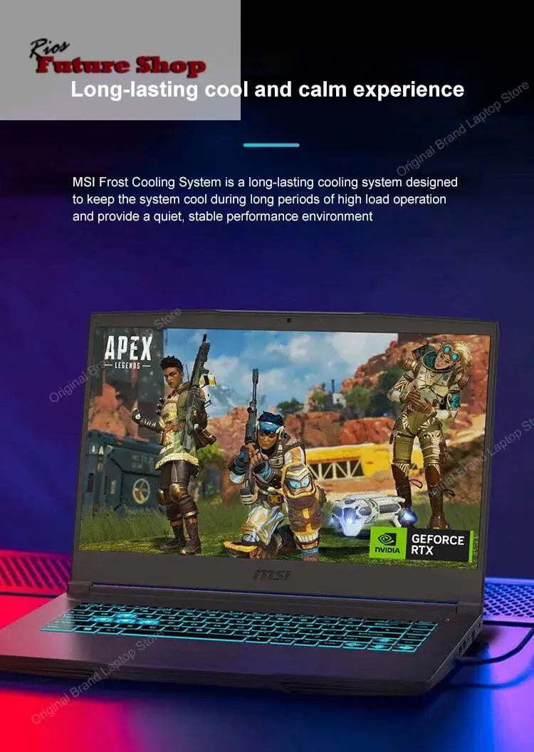 2024 MSI Thin 15 Gaming Laptop 15.6 Inch 2.5K FHD 144Hz IPS Screen Notebook i5-13420H 32GB 1TB RTX3050 Gaming Netbook Computer DSersALIEXPRESS