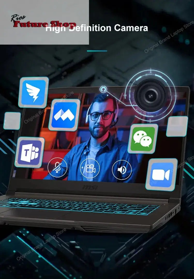 2024 MSI Thin 15 Gaming Laptop 15.6 Inch 2.5K FHD 144Hz IPS Screen Notebook i5-13420H 32GB 1TB RTX3050 Gaming Netbook Computer DSersALIEXPRESS
