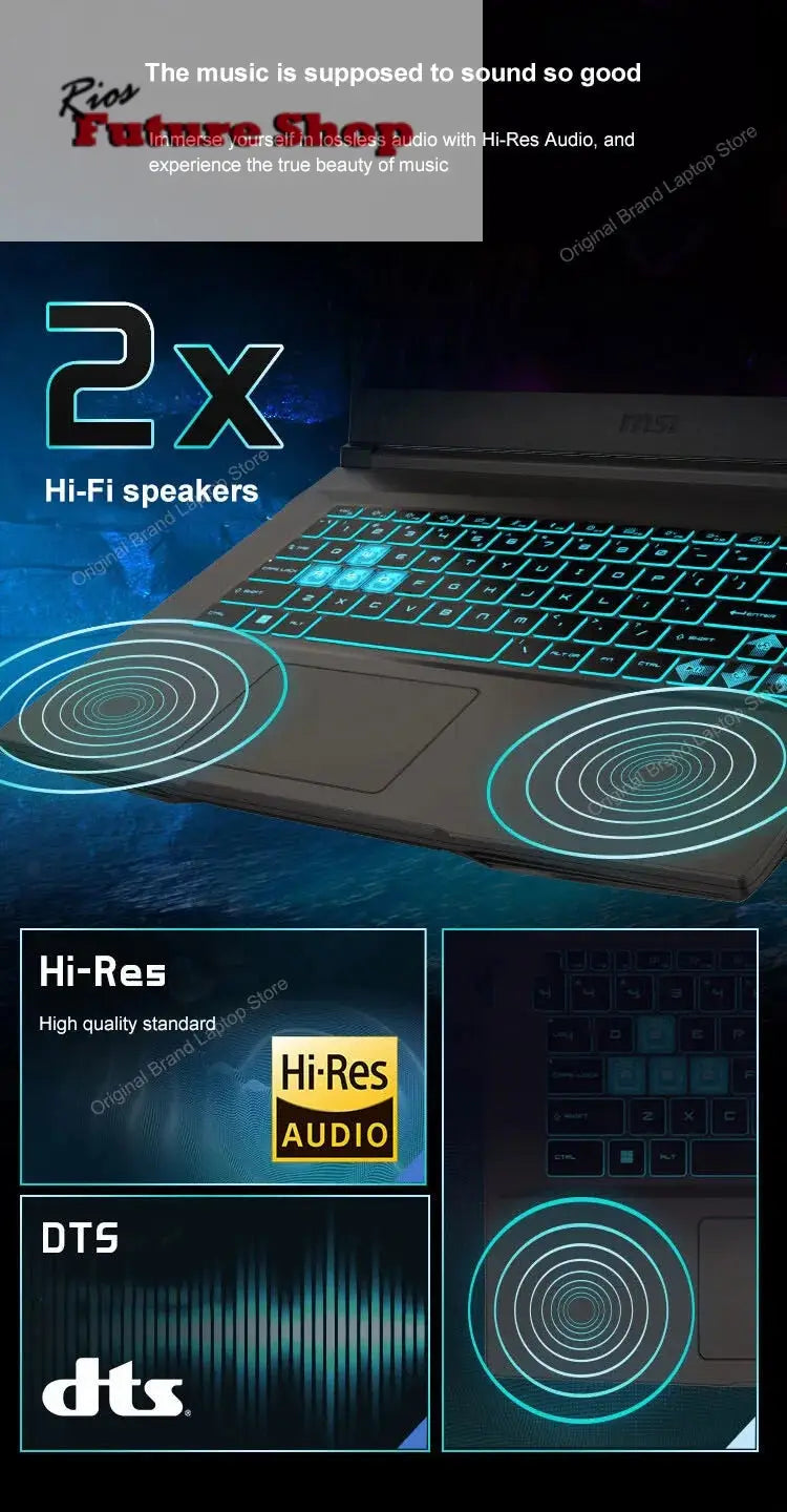 2024 MSI Thin 15 Gaming Laptop 15.6 Inch 2.5K FHD 144Hz IPS Screen Notebook i5-13420H 32GB 1TB RTX3050 Gaming Netbook Computer DSersALIEXPRESS