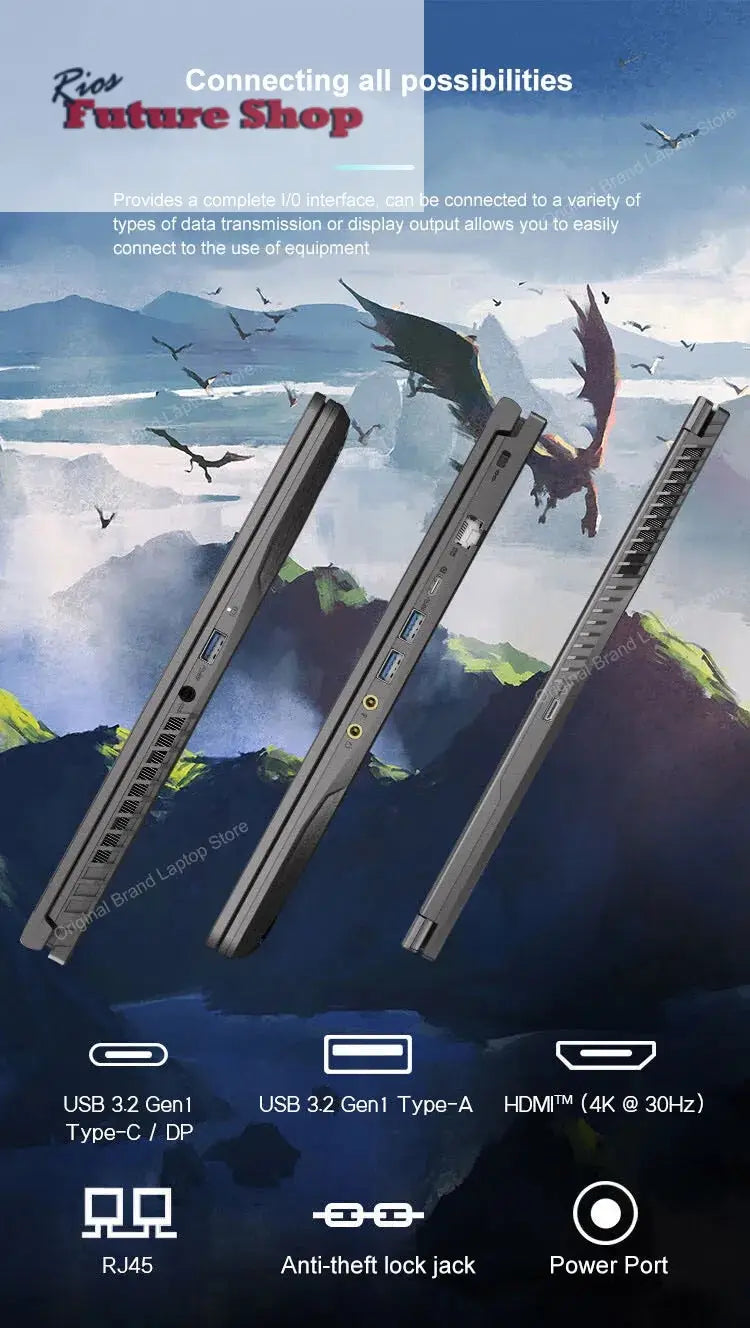 2024 MSI Thin 15 Gaming Laptop 15.6 Inch 2.5K FHD 144Hz IPS Screen Notebook i5-13420H 32GB 1TB RTX3050 Gaming Netbook Computer DSersALIEXPRESS