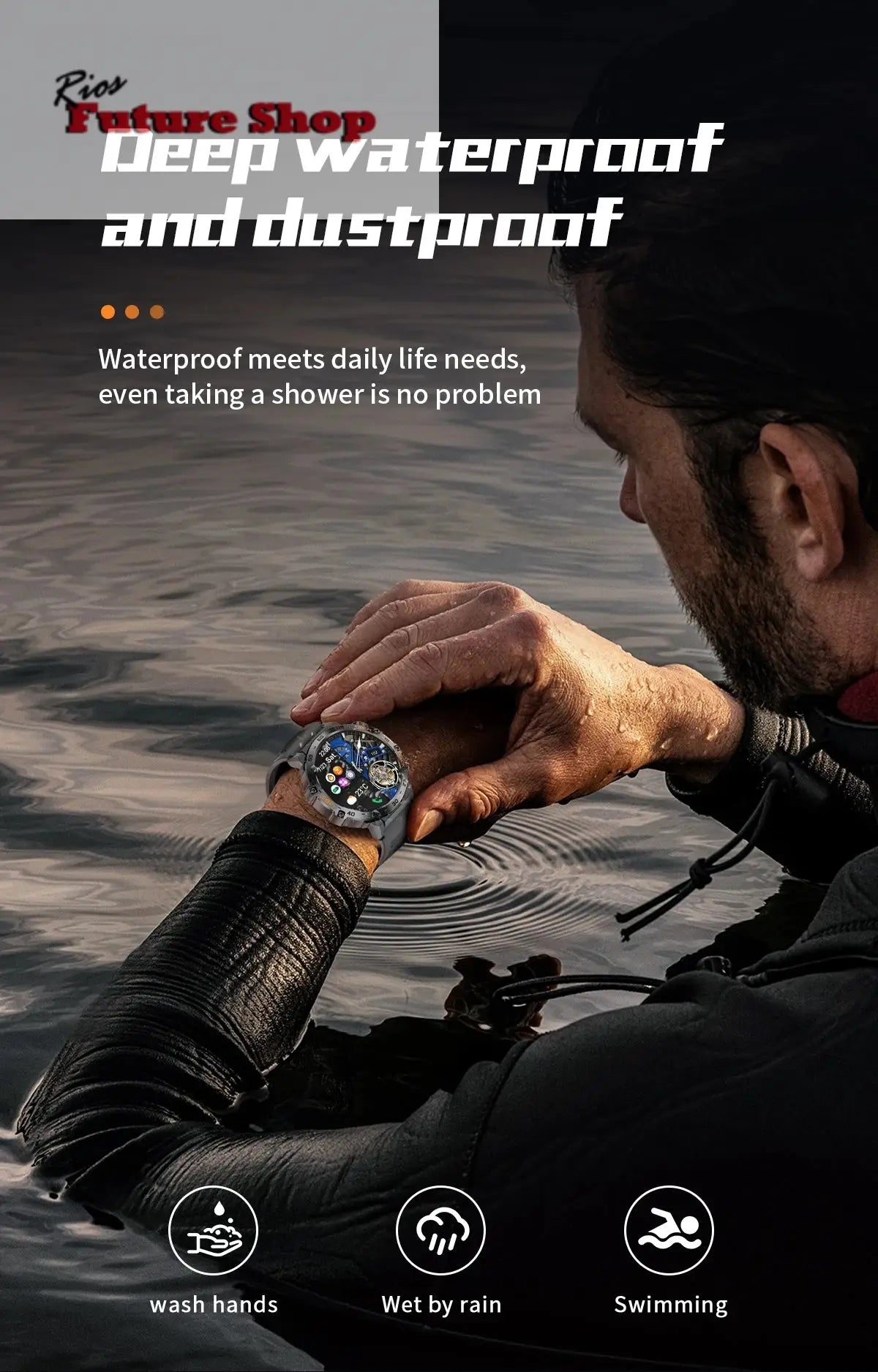 2024 New Smart Watch Men Style - Rios Future Shop