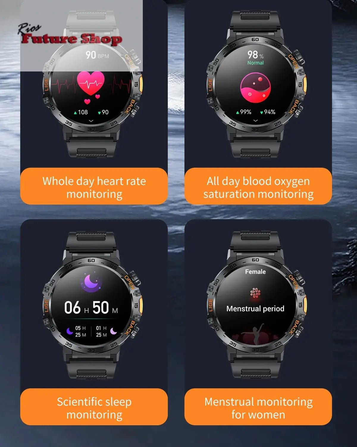 2024 New Smart Watch Men Style - Rios Future Shop