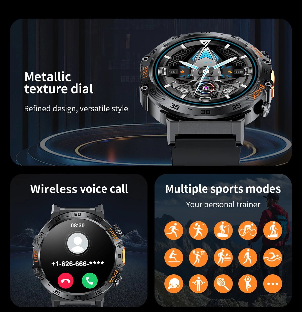2024 New Smart Watch Men Style - Rios Future ShopSmartwatch